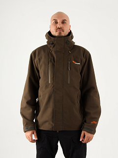 Таир куртка для охоты PRIDE, софт-шелл коричневый