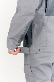 Антарес Костюм ИТР с полукомбинезоном NEW ENERGY (смесовая, серый/т.серый)