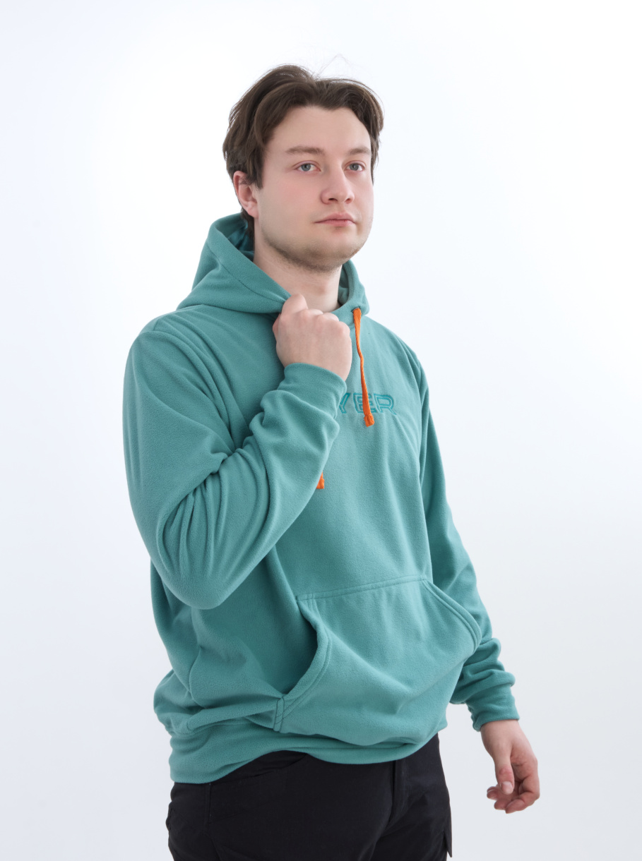 Мерч толстовка флисовая PAYER, полынь