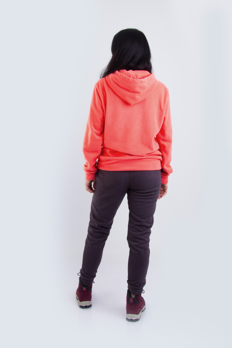 Тура костюм флисовый женский GRAYLING, лососевый\т.графит